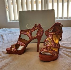 Ridiculously CUTE Jessica Simpson Sparkle Heels